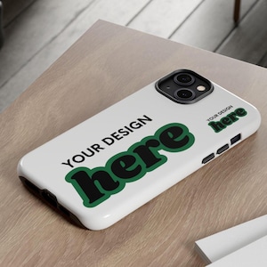 Custom Phone Case for iPhone Samsung Pixel, Personalized Photo Case, Create Your Own Design, Unique Gift Idea, Shockproof Cover