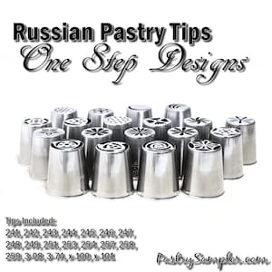 Russian Grass Decorating Tip 259 Russian Grass 259 Decorating Tip for  Easily Piping Large Tufts of Grass on Your Cakes & Sweet Treats. 