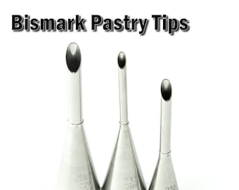 Bismark Pastry Tips - Choose the Size You Need - 229, 230, 231