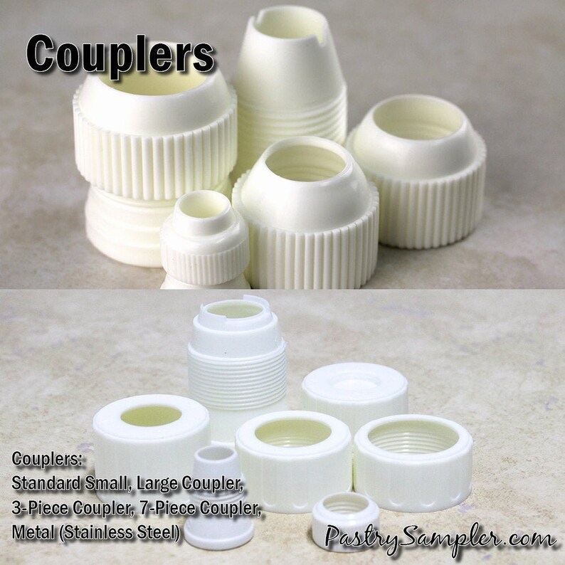 Cake Decorating Accessories Couplers for Pastry Tips Etsy