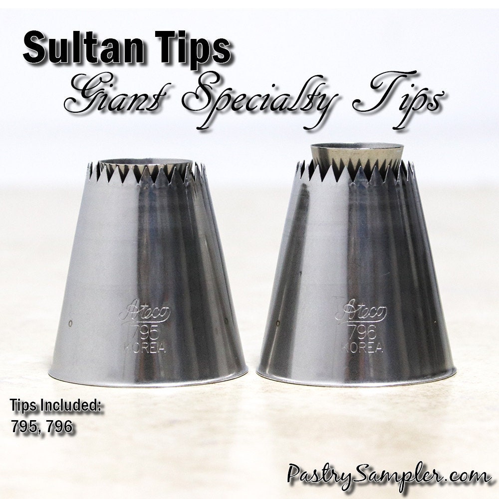 Ateco Small Round Piping Tip Piping Bags With Tips Ateco Plain