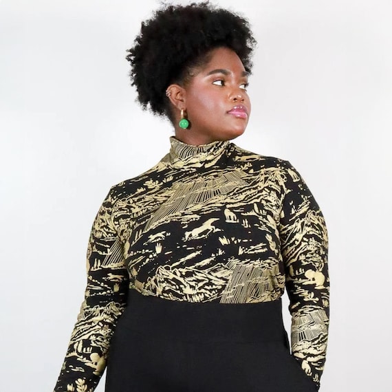 Custom printed turtlenecks hotsell