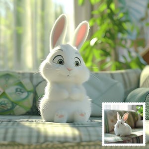 Ritratto di cartone animato personalizzato, illustrazione di stile, foto di coppia o di famiglia personalizzata, cartone animato personalizzato per animali domestici, regalo digitale unico o poster