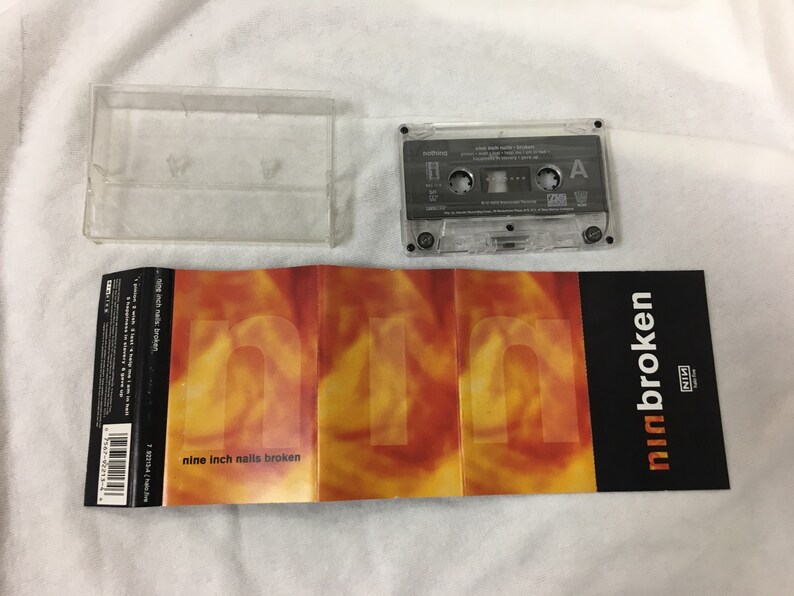 NIN Broken 1992 Trent Reznor interscope records digalog | Etsy