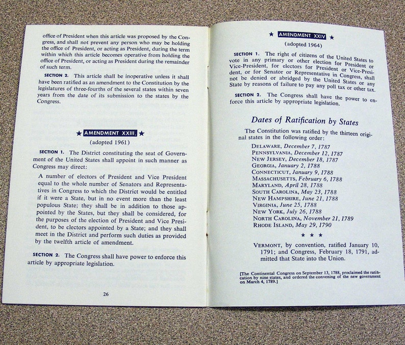 us constitution booklet pdf product detail daughters of the
