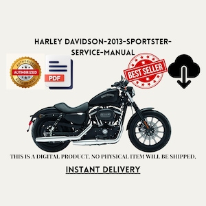 Harley-Davidson Sportster (2013) Digital Service Manual – PDF Download