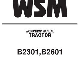 Kubota WSM ワークショップマニュアル WSM Kubota Workshop Manual | eBay
