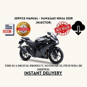 Service Manual - Kawasaki Ninja 250R (Injector)