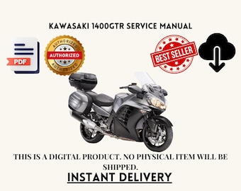 2008-2017 Kawasaki Concours 14 | 1400 GTR | ABS Service Repair