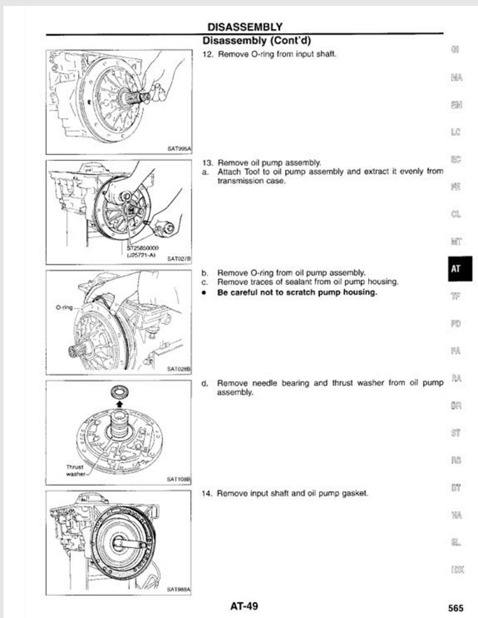 1987 NISSAN D21 SERVICE MANUAL PDF visual data 7