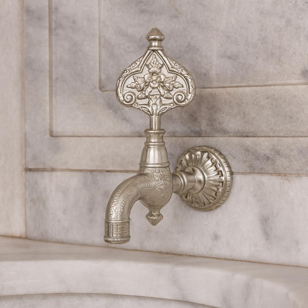 Robinets de terrasse et d'extérieur, robinet de hammam turc, robinet mural de jardin gris