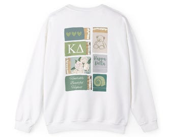 Felpa con cappuccio Kappa Delta Sorority Merch College Apparel Greek Life