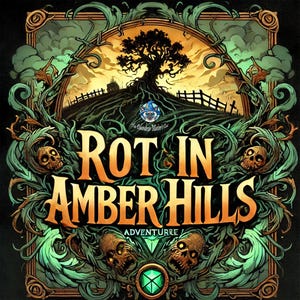 Rot in Amber Hills - DnD 5E One-Shot Adventure-module - Epische D&D-campagne - Custom BBEG, Battlemap en Stat Blocks, pdf/digitale download