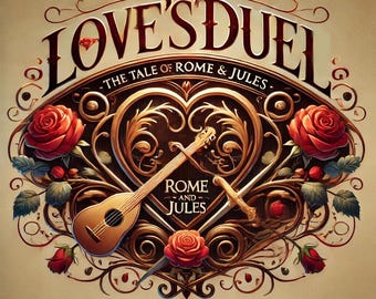 Love's Duel The Tale of Rome and Jules - Romantic DnD 5E Date Night One-Shot Adventure - Couples Campaign for 2, Valentine's Day