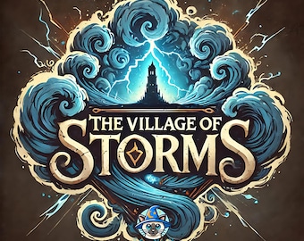 La Aldea de las Tormentas - Módulo de aventura autoconclusiva para D&D 5E - BBEG personalizado, botín, mapa de batalla y bloque de estadísticas (PDF/descarga digital)