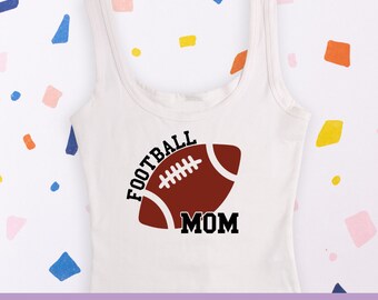 Football Mom SVG Cut File - Digital Download - Motherhood | Sports | Mother's Day