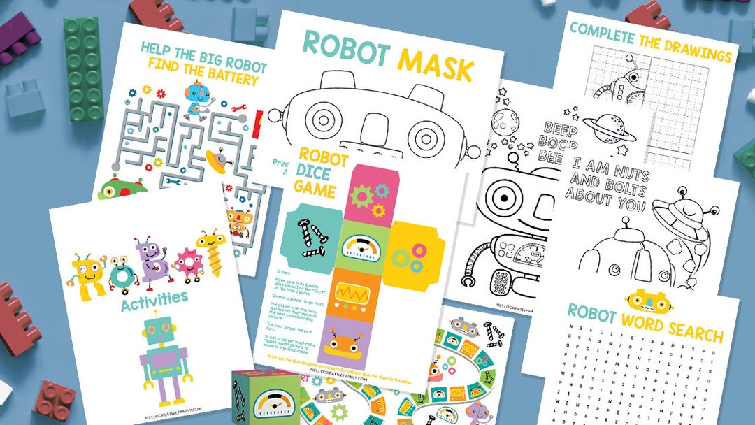 Robot Activities Printable | Kids Activities | Teacher Resources ...