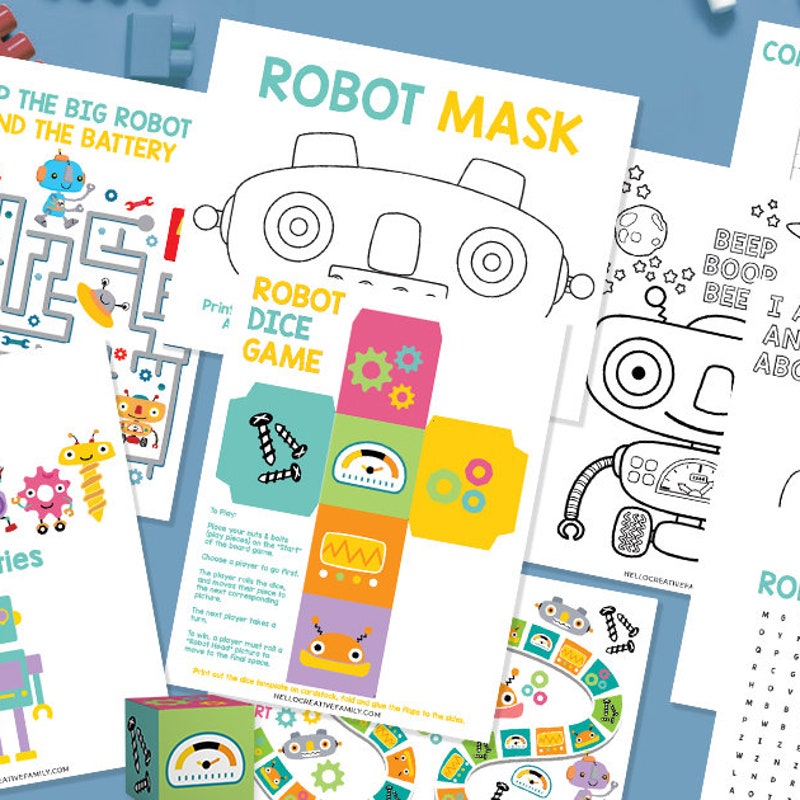 Robot - Etsy
