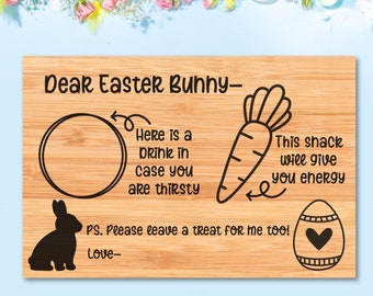 Easter Bunny Tray SVG and PNG Cut File - Digital Download | Outline | Cute Easter Home Decor