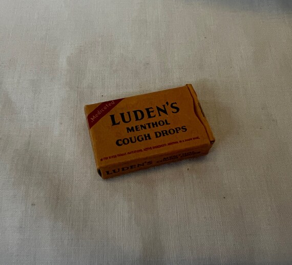 Vintage Empty Sample Size LUDENS Cough Drop Advertising - Etsy