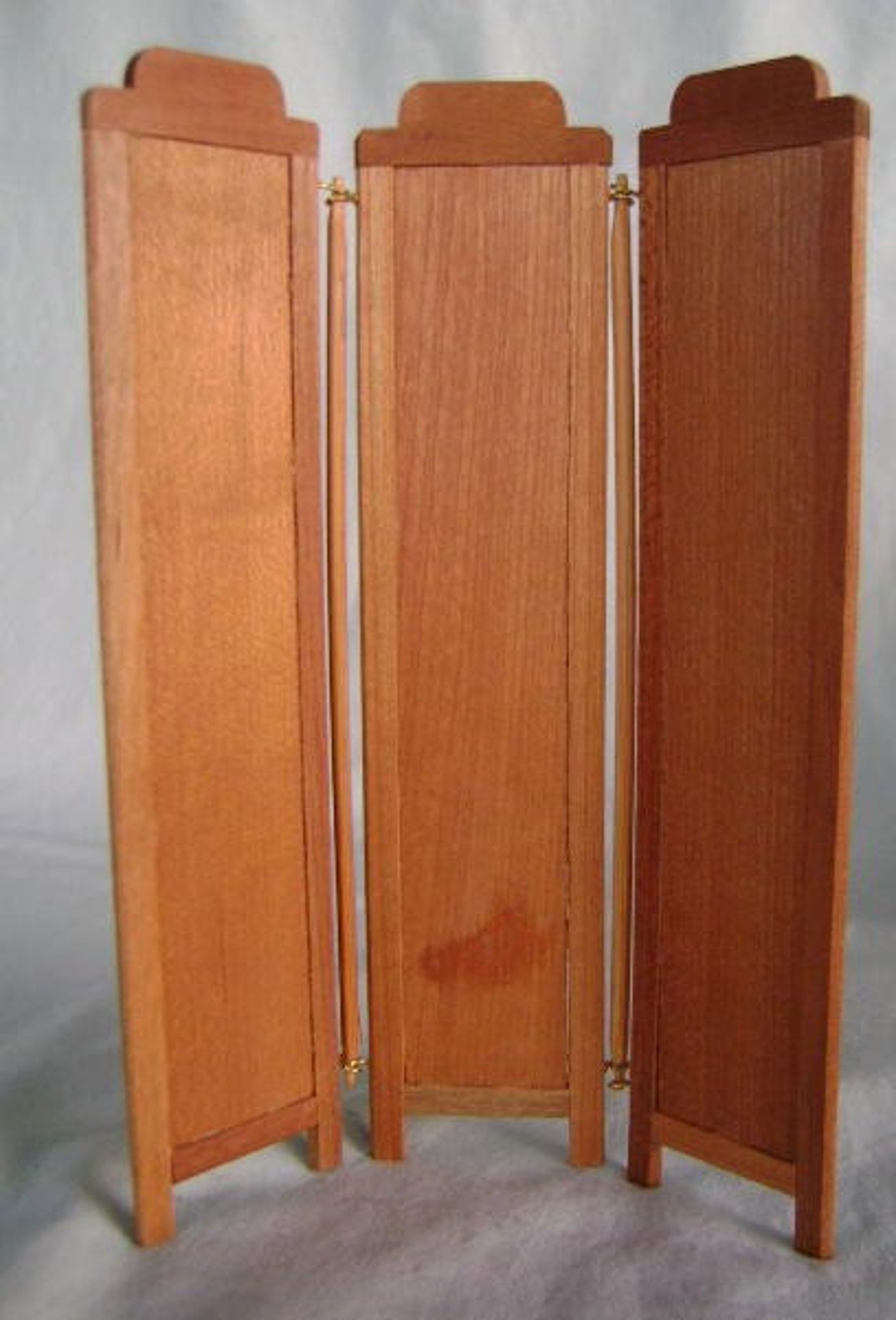 Doll House Wood Folding Dressing Screen Privacy Screen Etsy