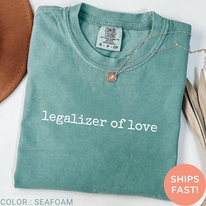 Comfort Colors® Legalizer Of Love Shirt, Officiant Shirt, Wedding Officiant Tee, Officiant Gift Wedding, Wedding Officiant Gift,Wedding Gift