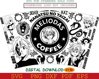 Anime SVG WARP | Popular Anime And Manga  |Anime Silhouette SVG | High-Quality Vector Art | Anime Craft Designs | Instant Digital Download