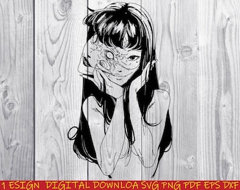 Anime SVG  | Popular Anime And Manga  |Anime Silhouette SVG | High-Quality Vector Art | Anime Craft Designs | Instant Digital Download