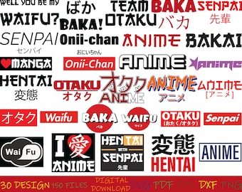 Pacote Anime SVG | Anime e Mangá Populares | Silhueta de Anime SVG | Arte Vetorial de Alta Qualidade | Designs de Artesanato de Anime | Download Digital Instantâneo