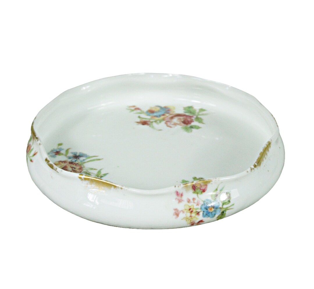 Antique Limoges French GDA China Trinket Jewelry Dish White Etsy