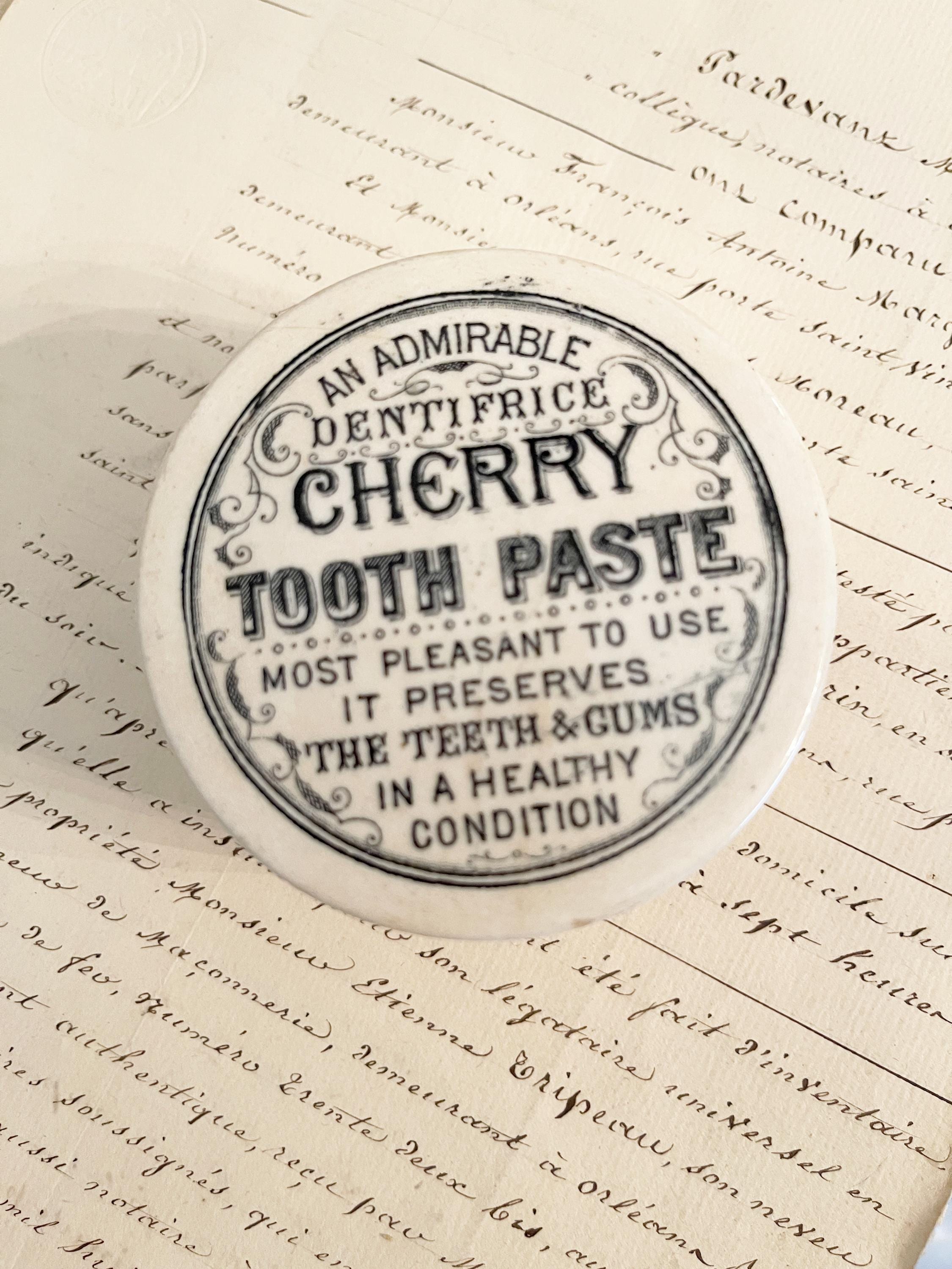 Stoneware Toothpaste Jar Vintage - Etsy
