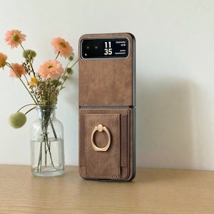 Custodia Portafoglio In Pelle E TPU Per Motorola Razr Plus 2023 - Foto 5