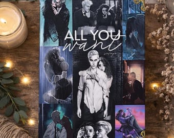 All You Want Fanfiction Book by Senlinyu, Hard Cover A5 , fanfiction binding , custom bookbinding