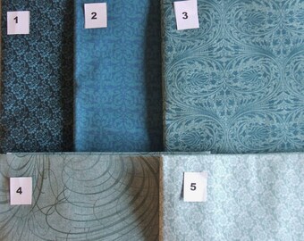 Legendary Basics Teal Seafoam Blue Selection Tonals Jason Yenter In the Beginning Fabric Choose Colors One Yard