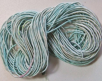 Cross Stitch Thread Hand Dyed by TheThreadGatherer Canvas Work and Needlepoint. Embroidery Floss OL 016  Seafoam Green Oriental Linen