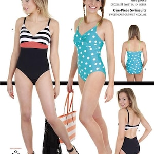 Jalie One Piece Swimsuit Swim Suit Swimming Sewing Pattern 3350