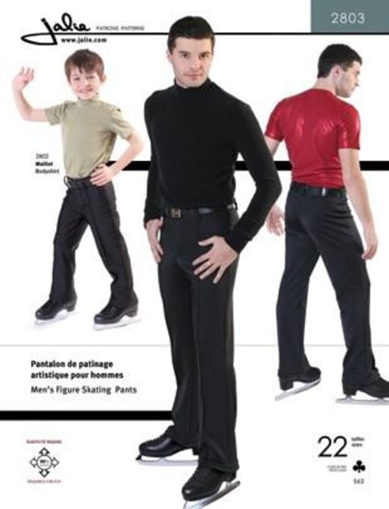 Jalie Men's Boy's Figure Ice Skating Pants Slacks Etsy