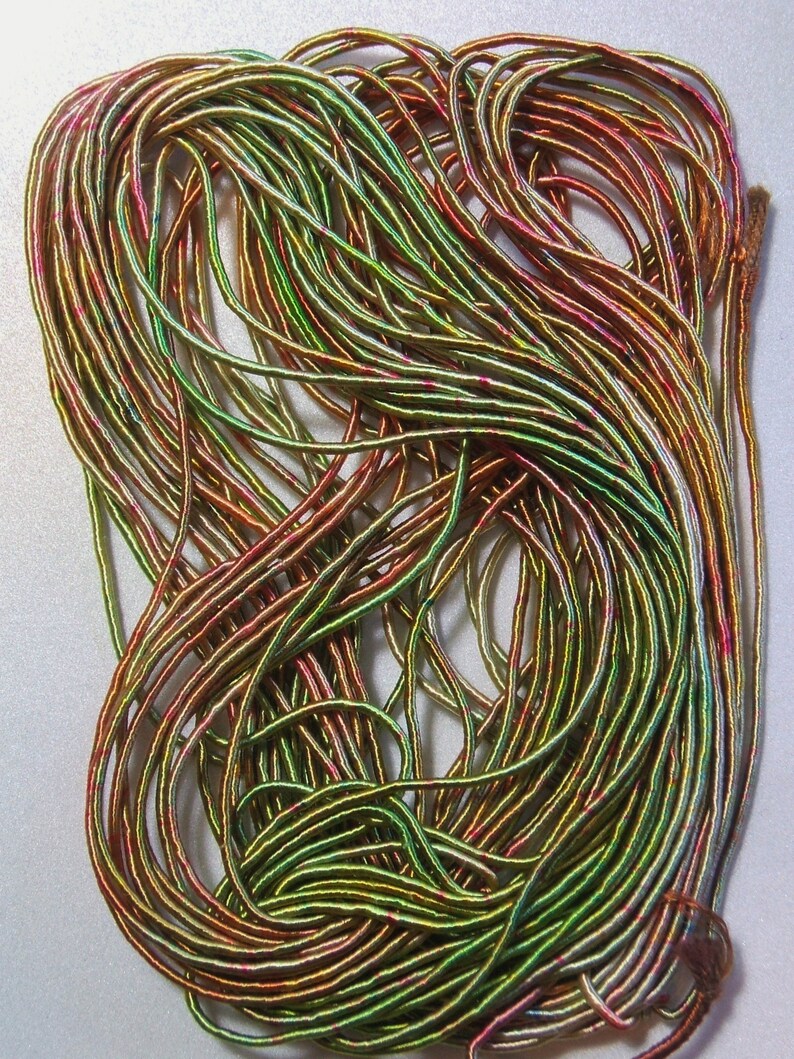 Painters Rayon Gimp Gimpe Boucher 120 Thread Cord Tentakulum Embellishment Germany