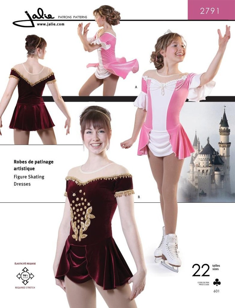 Jalie Princess Figure Skating Dancing Dresses Dress Costume Etsy