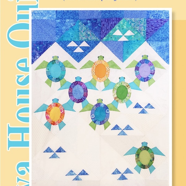 Turtle Quilt Pattern - Etsy