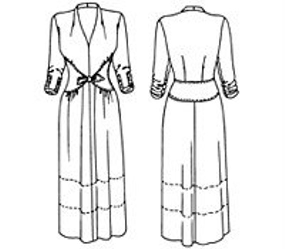 Folkwear 233 Glamour Girl Dress 1930/'s 1940/'s Hollywood Sewing Costume Pattern