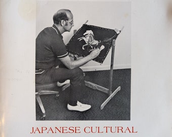 Japanese Bunka Shishu Cultural Embroidery Instruction book by Ruth Barnard