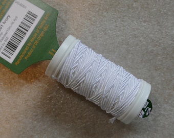 Painters Rayon Gimp Gimpe Ivory White Thread Cord Tentakulum Embellishment Germany 16 Yd Spool