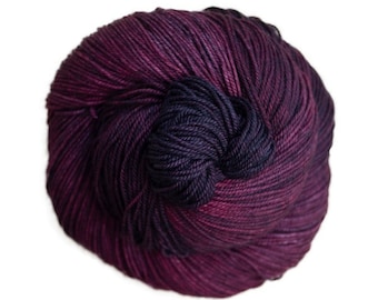 Malabrigo Sock Swamp 354 Purple 100% Superwash Merino Wool Yarn