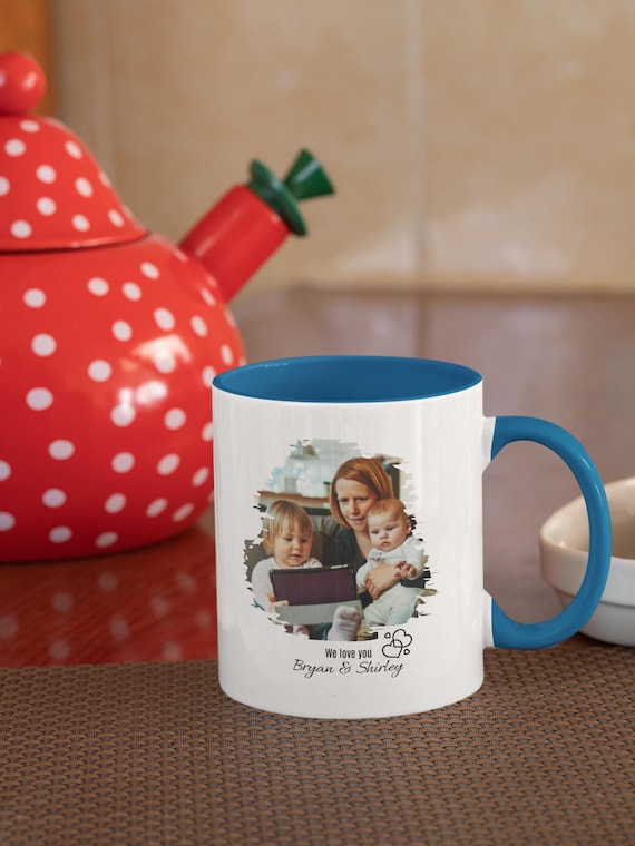 Customizable Ceramic Mug - Perfect Gift for Moms, Coffee Lovers, Fun Decorations, Unique Kitchenware, Personalized Mother's Day Cup, Gift