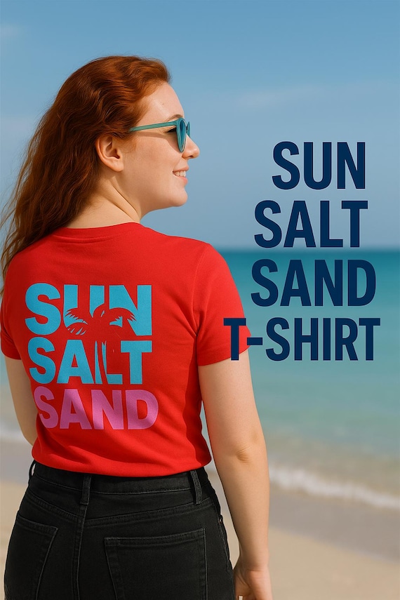 Chic Beach Vibes T-Shirt | Unisex Summer Tee | Palm Tree Graphic Shirt | Ocean Lover Gift | Vacation Mode Top