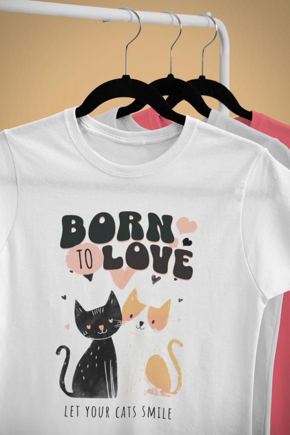 Cat Lovers Graphic Tee, Unisex T-Shirt, Cute Birthday Gift for Pet Owners, Animal Rescue Shirt, Funny Cat Lover Apparel