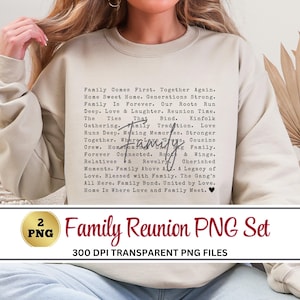 Familie Passende PNG DIY Familientreffen T-Shirts, Familiengruppe Passende Geschwister, DIY Familienurlaub Familie Definition Tshirt Design Sublimation