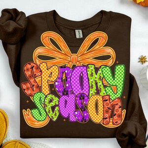 Spooky Preppy Halloween PNG | Retro Halloween Sublimation Design | Gothic Aesthetic PNG | Cute Spooky Season PNG | Halloween Shirt png