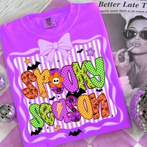 Spooky Preppy Halloween PNG | Retro Halloween Sublimation Design | Gothic Aesthetic PNG | Cute Spooky Season PNG | Halloween Shirt png
